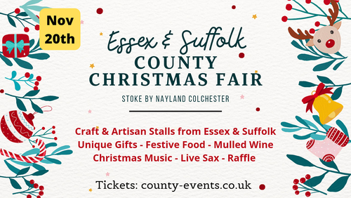 Essex And Suffolk County Christmas Fair Prestige County Events Ref 52701 Stall And Craft