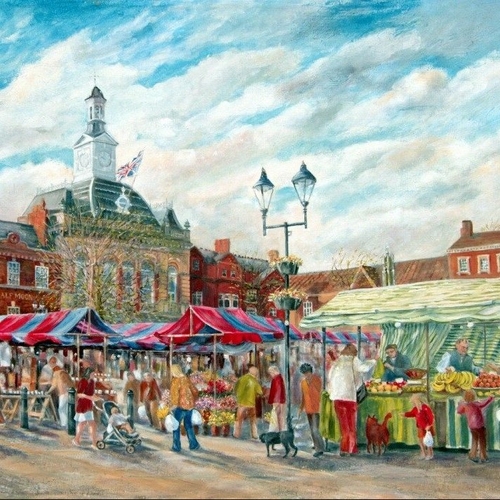 Retford Retail Thursday Market, Bassetlaw District Council Ref 31045