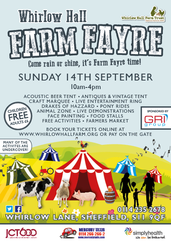 Farm Fayre - Sponsored By Gri Group, Whirlow Hall Farm Trust - Ref 